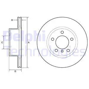 Brake Disc (BG4645C)