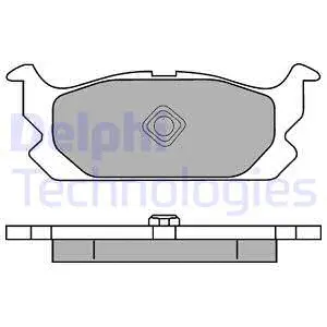 Brake Pad Set, disc brake (LP1065)