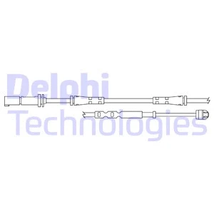 Warning Contact, brake pad wear (LZ0312)