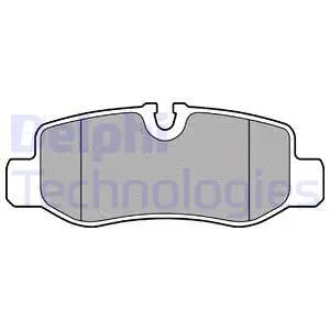 Brake Pad Set, disc brake (LP3139)