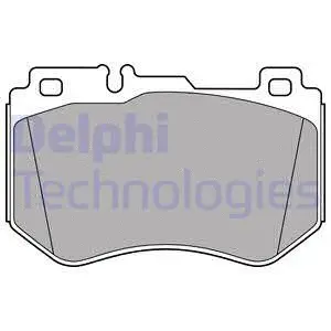 Brake Pad Set, disc brake (LP3137)