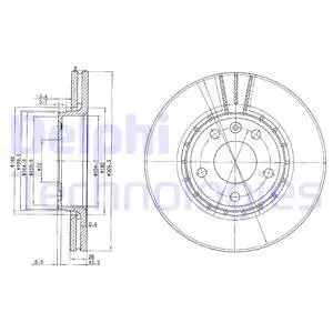 Brake Disc (BG3768C)