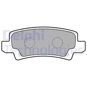 Brake Pad Set, disc brake (LP1864)