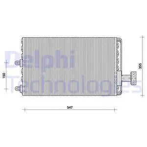Condenser, air conditioning (TSP0225023)