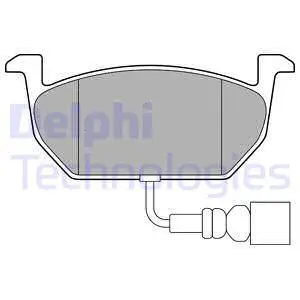 Brake Pad Set, disc brake (LP3146)