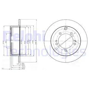 Brake Disc (BG3815)