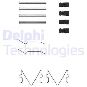 Accessory Kit, disc brake pad (LX0164)