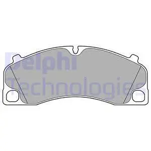 Brake Pad Set, disc brake (LP2500)