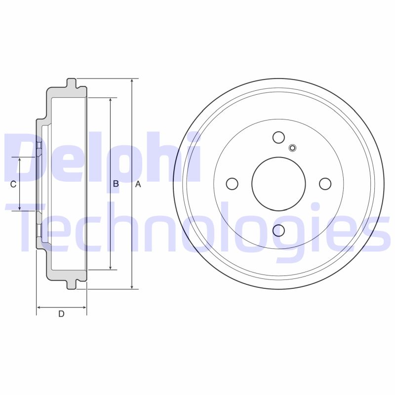 Brake Drum (BF591)