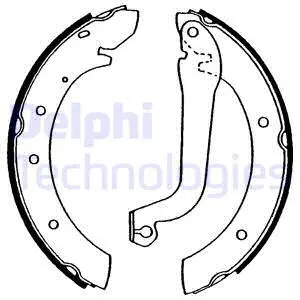 Brake Shoe Set (LS1570)