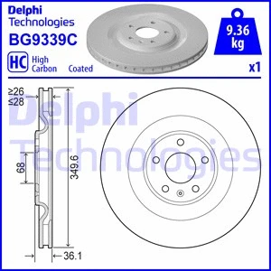 Brake Disc (BG9339C)