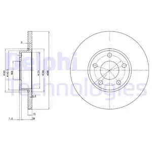 Brake Disc (BG2749)