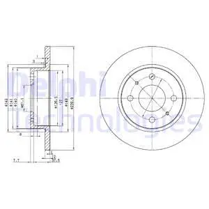 Brake Disc (BG2379)
