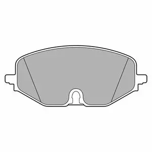 Brake Pad Set, disc brake (LP3663)