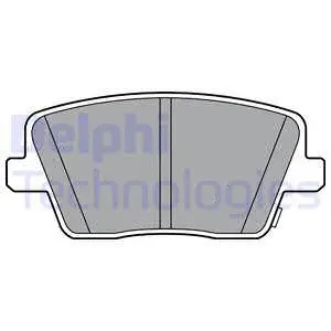 Brake Pad Set, disc brake (LP3404)