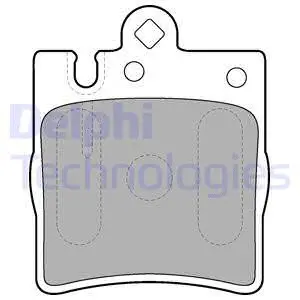 Brake Pad Set, disc brake (LP1618)