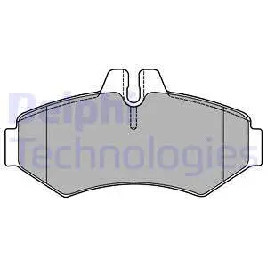 Brake Pad Set, disc brake (LP1437)