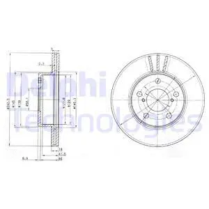Brake Disc (BG3151)