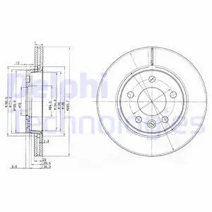 Brake Disc (BG3893C)