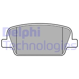 Brake Pad Set, disc brake (LP3554)