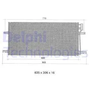 Condenser, air conditioning (TSP0225393)