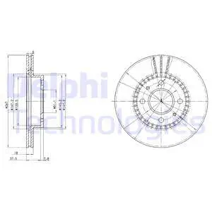Brake Disc (BG3134)