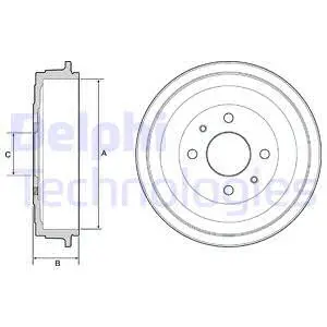Brake Drum (BF528)