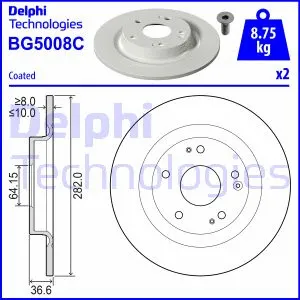 Brake Disc (BG5008C)
