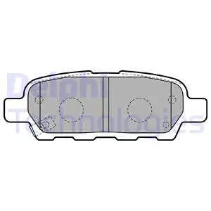 Brake Pad Set, disc brake (LP1807)