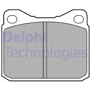 Brake Pad Set, disc brake (LP84)