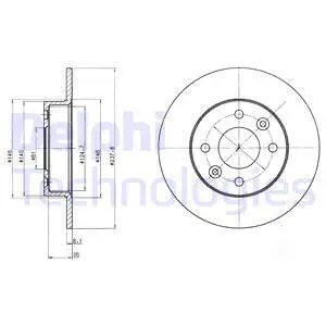 Brake Disc (BG2258)