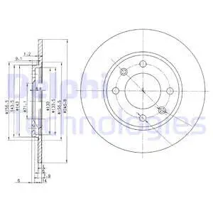 Brake Disc (BG2445)