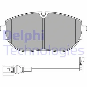 Brake Pad Set, disc brake (LP3652)
