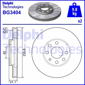 Brake Disc (BG3404)