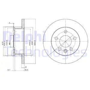 Brake Disc (BG2716)