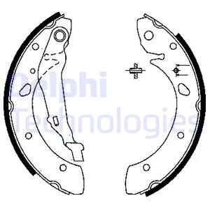 Brake Shoe Set (LS1843)