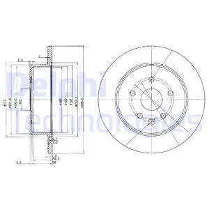 Brake Disc (BG3907)