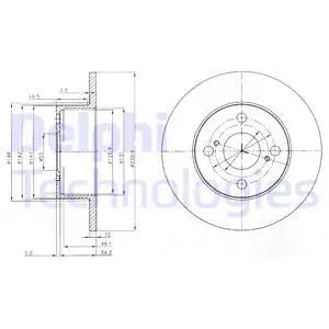 Brake Disc (BG4050)