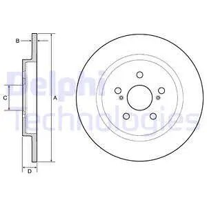 Brake Disc (BG4650C)