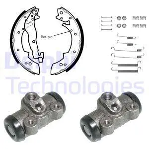 Brake Shoe Set (KP747)