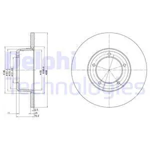Brake Disc (BG2297)
