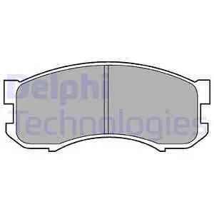 Brake Pad Set, disc brake (LP800)