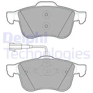 Brake Pad Set, disc brake (LP1959)