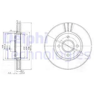 Brake Disc (BG2757)