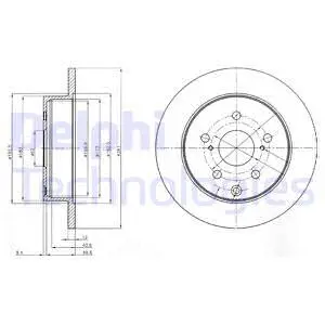 Brake Disc (BG4115)