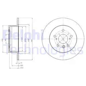 Brake Disc (BG4268)