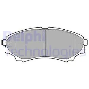 Brake Pad Set, disc brake (LP2036)
