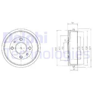 Brake Drum (BF200)