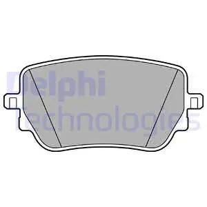 Brake Pad Set, disc brake (LP3439)