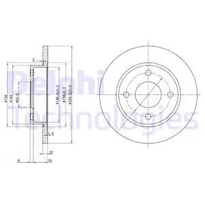 Brake Disc (BG3055)